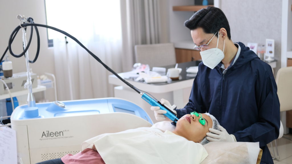 PERAWATAN LASER UNTUK TELANGIECTASIAS